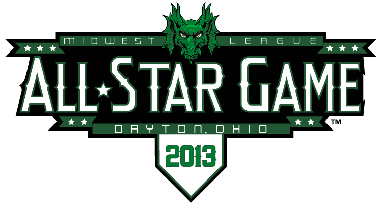 Midwest League All-Star Game 2013 Primary Logo iron on transfers for T-shirts